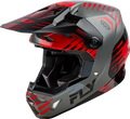 Grey/Red/Black