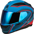 Blue/Red Matte