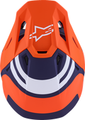 Matte Orange/Blue