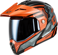 Black/Grey/Orange Metallic