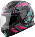 Black/Pink/Aqua