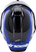 Gloss Black/White/Blue