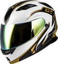 White/Gold/Black Metallic