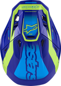 Gloss Blue/Yellow Fluo