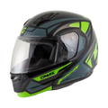 Black/Green/White